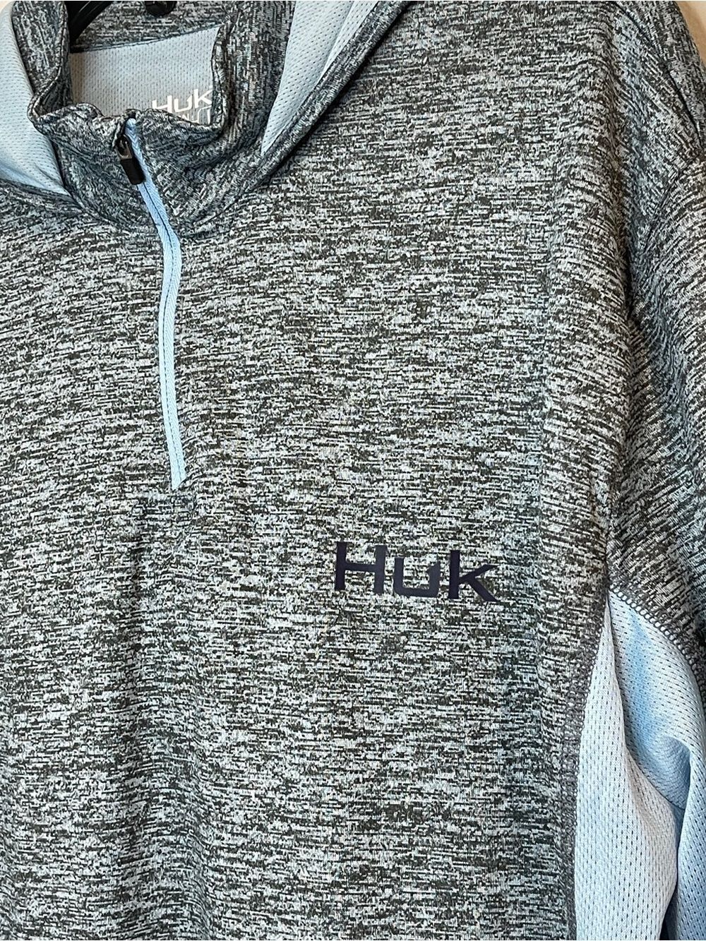 Huk Fishing Coldfront Icon X Hoodie | Wind & Water Resistant Hoodie - Picture 3 of 7